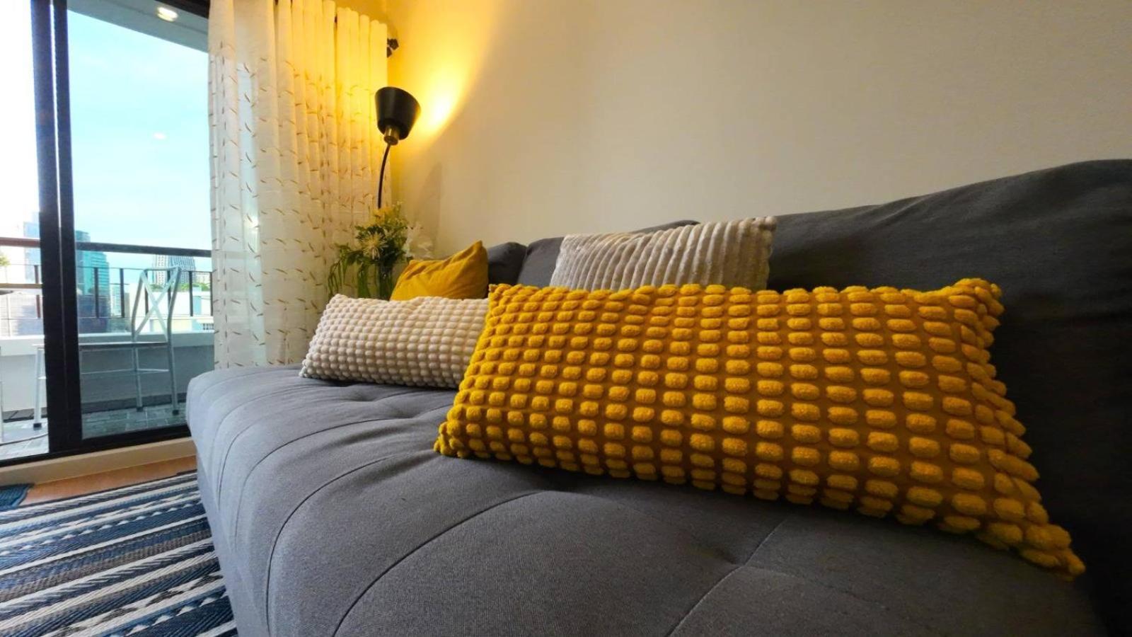 Cozy 1Br Walk To Bts And Airport Rail Link Close To Malls G7 Bangkok Pokoj fotografie